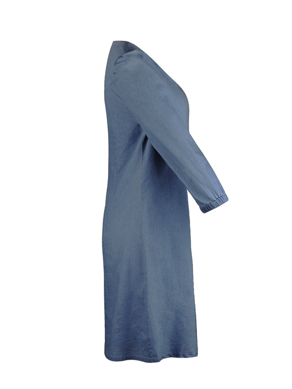 V-Neck Half Sleeve Dress