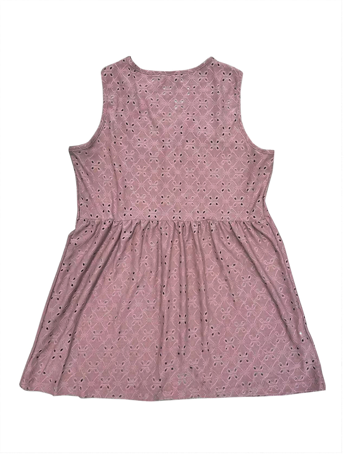 Button Up V-Neck Tank
