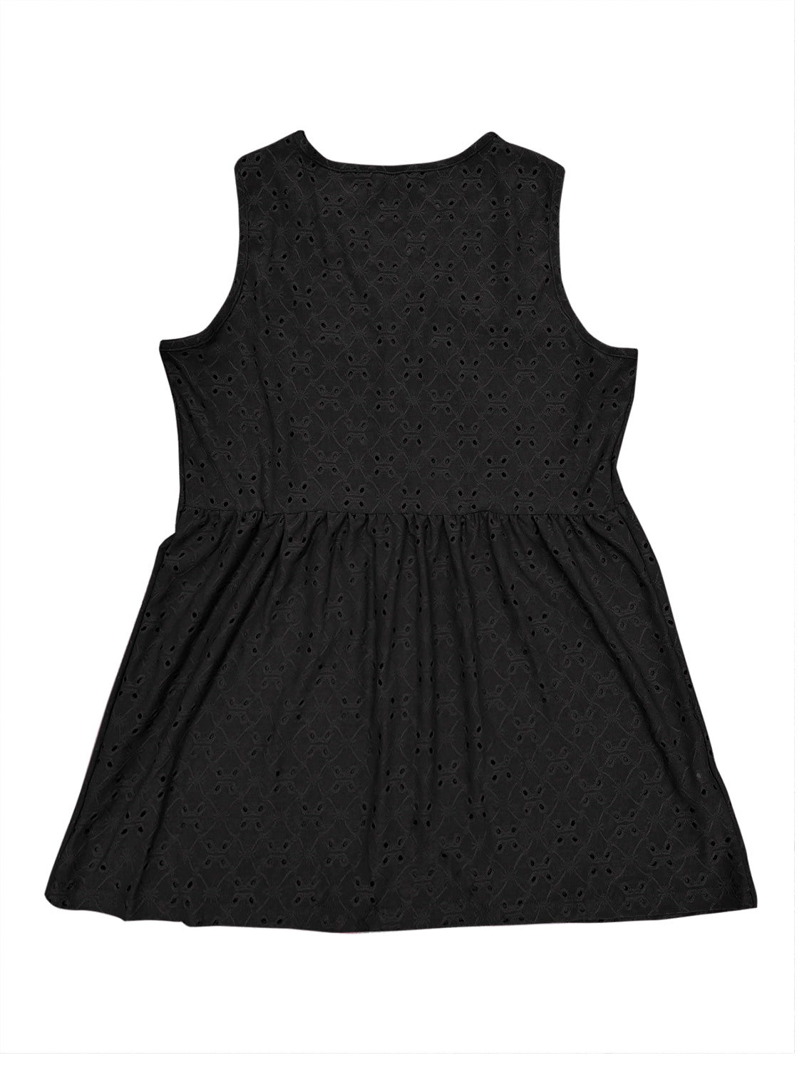 Button Up V-Neck Tank